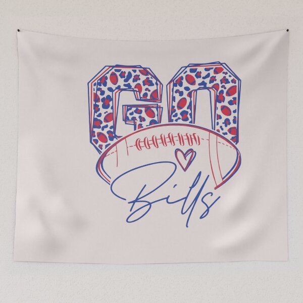 Item preview, Go Buffalo Bills designed and sold by Astrolunarruk.