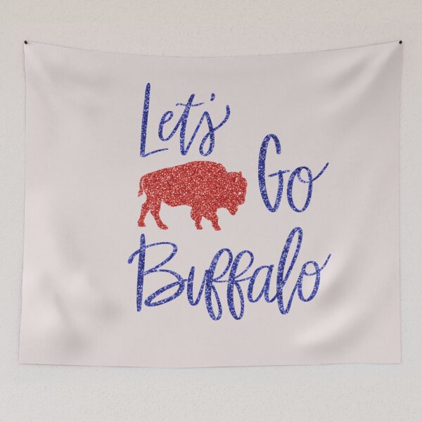 Item preview, let's Go Buffalo Bills designed and sold by Astrolunarruk.