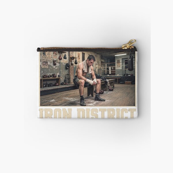 Item preview, Iron District Vintage Boxing Gym Fighter T-Shirt designed and sold by JANZEStudio.