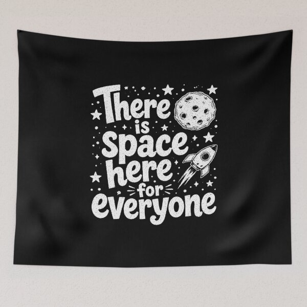 Item preview, There Is Space Here for Everyone, SPED Teacher, Autism Support  designed and sold by CloudyPress.