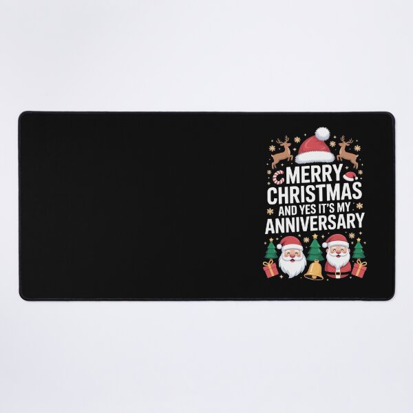 Item preview, MERRY CHRISTMAS AND YES IT’S MY ANNIVERSARY designed and sold by jkrphoto.