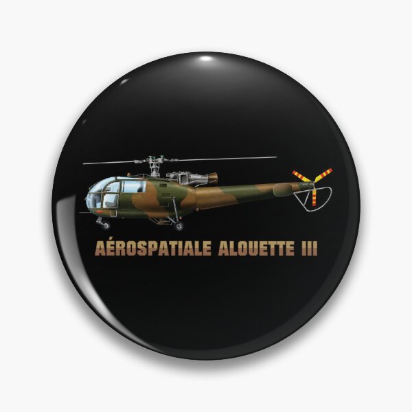 Item preview, Alouette III French Military Helicopter Color Diagram designed and sold by MilitaryMart.