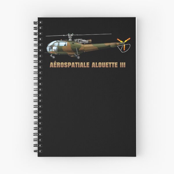 Item preview, Alouette III French Military Helicopter Color Diagram designed and sold by MilitaryMart.