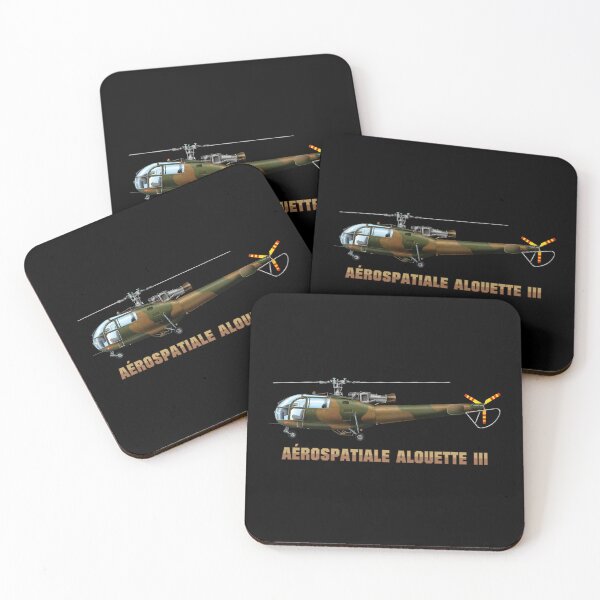 Item preview, Alouette III French Military Helicopter Color Diagram designed and sold by MilitaryMart.
