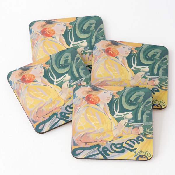 Item preview, Cafe Jacqmotte 1896 designed and sold by Gilmour-Prints.