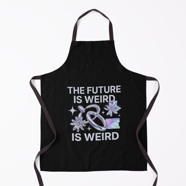 Item preview, The Future Is Weird — Futuristic Y2K Cyberpunk Design designed and sold by Tipsy24.