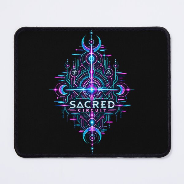 Item preview, Sacred Circuit – Cyber Occult Sigil designed and sold by JupiterGlitchEmpire.