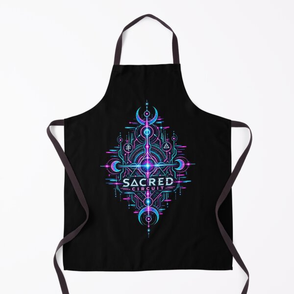 Item preview, Sacred Circuit – Cyber Occult Sigil designed and sold by JupiterGlitchEmpire.