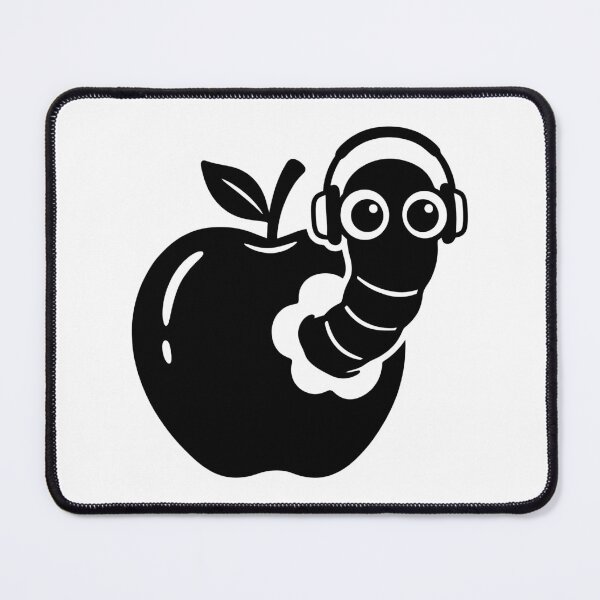 Item preview, A worm in the headphones designed and sold by Visual-Elixir.
