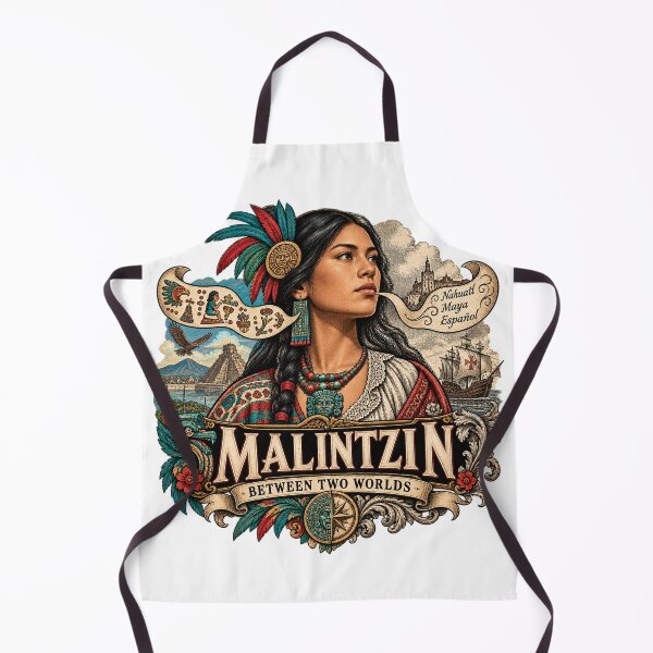 Item preview, Malintzin – Between Two Worlds designed and sold by Past in Threads.