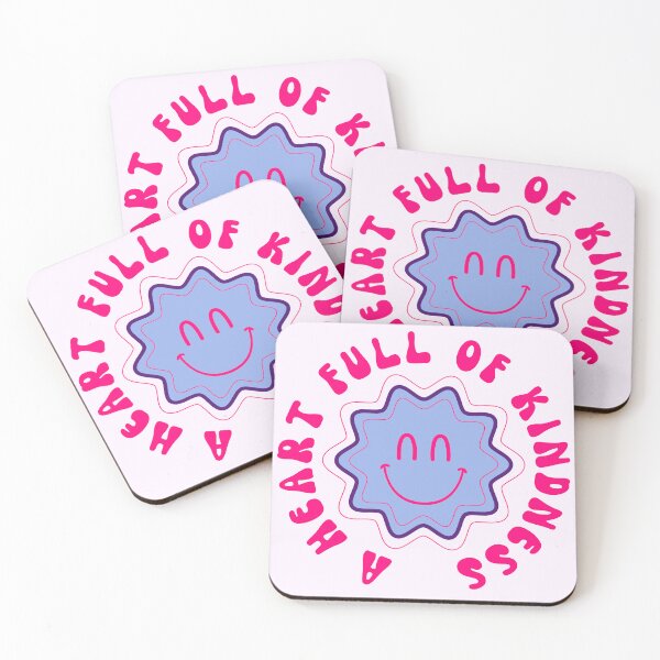 Item preview, A Heart Full of Kindness - Retro Groovy Smiley Face designed and sold by MiaBellaGirl.