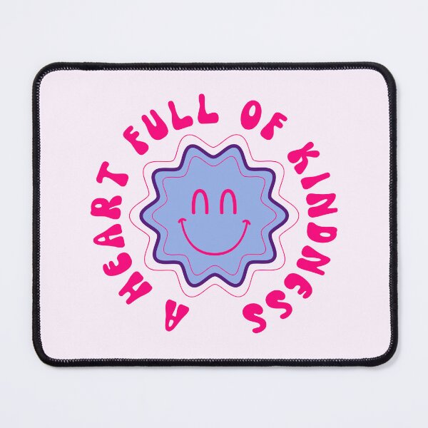 Item preview, A Heart Full of Kindness - Retro Groovy Smiley Face designed and sold by MiaBellaGirl.