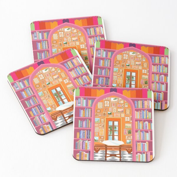 Item preview, Library wall art design designed and sold by theprintjourney-byritika.