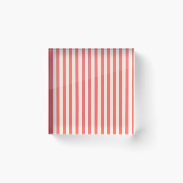 Item preview, Coral Red Stripes designed and sold by VolcanoMist.