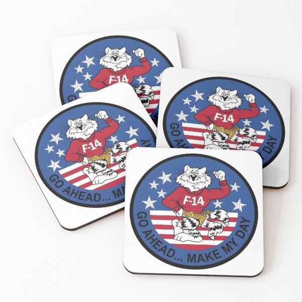 Artikelvorschau, US Navy F-14 Tomcat „Go Ahead... Make My Day“-Morale-Patch entworfen und verkauft von CharlieDesings.