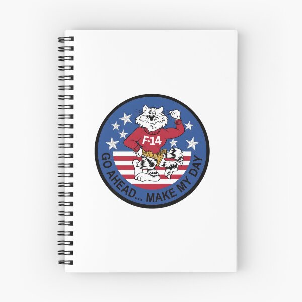 Item preview, US Navy F-14 Tomcat "Go Ahead... Make My Day" Morale Patch designed and sold by CharlieDesings.