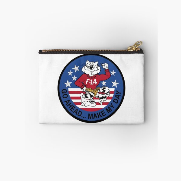 Item preview, US Navy F-14 Tomcat "Go Ahead... Make My Day" Morale Patch designed and sold by CharlieDesings.