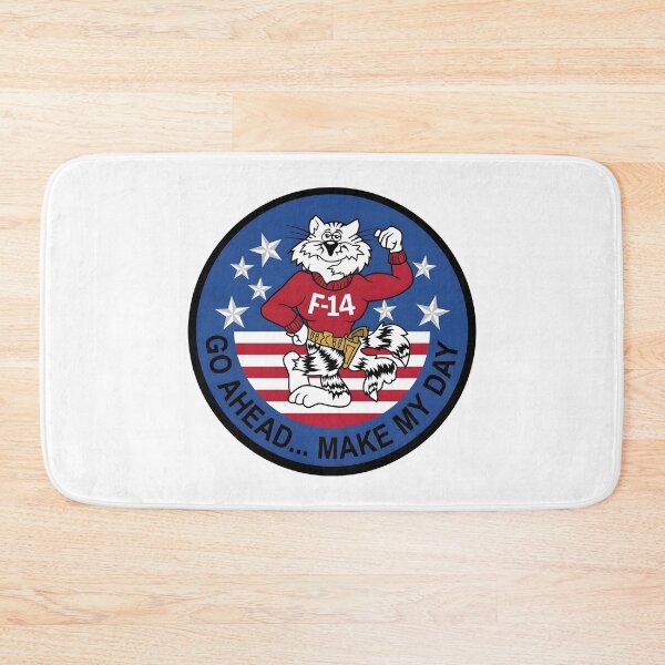 Item preview, US Navy F-14 Tomcat "Go Ahead... Make My Day" Morale Patch designed and sold by CharlieDesings.