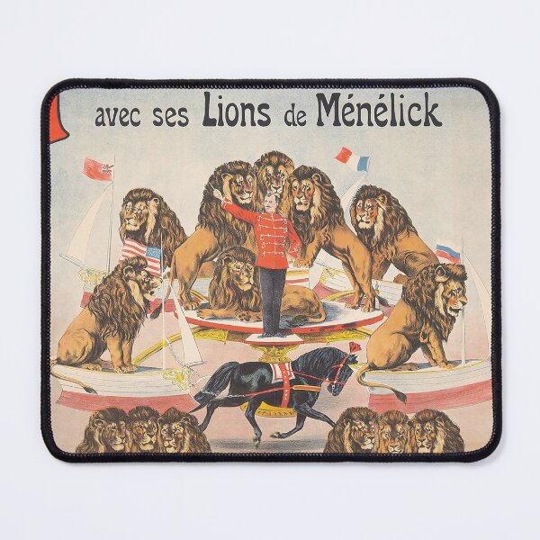 Item preview, Folies-Bergere / Dompteur Seeth 1900 designed and sold by Gilmour-Prints.