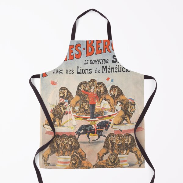 Item preview, Folies-Bergere / Dompteur Seeth 1900 designed and sold by Gilmour-Prints.