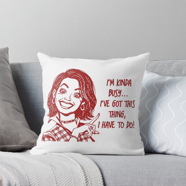 Item preview, I'm Busy - Retro Comic Sarcastic Introvert Funny Slogan designed and sold by AnAzArt.