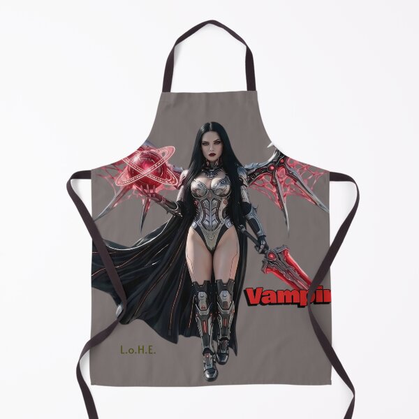 Item preview, Cyberpunk Vampire Neon Red Sci-Fi Gothic Warrior designed and sold by EvolutionMerch.