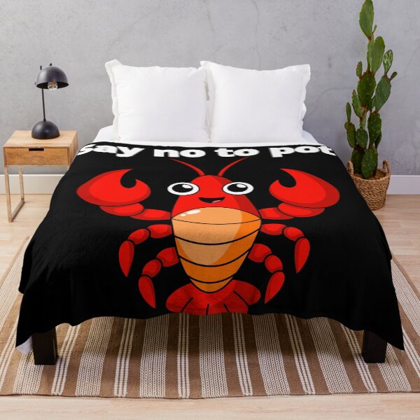 Item preview, Say No To Pot Funny Lobster Designe designed and sold by AMCreatix.
