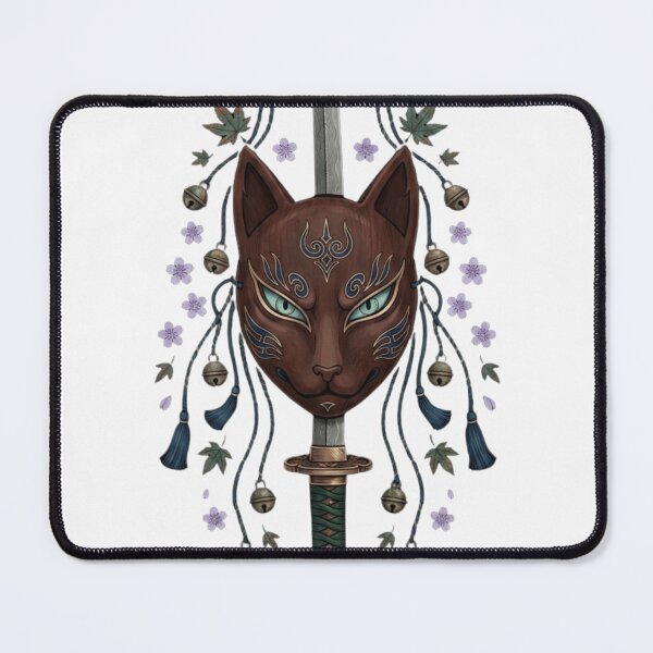 Item preview, Mystic Fox Mask Samurai Art designed and sold by SALAHARTICT1.