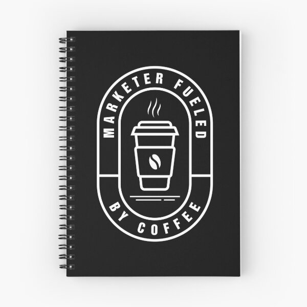 Item preview, Marketer Fueled By Coffee Marketing Quote designed and sold by MaryAller.