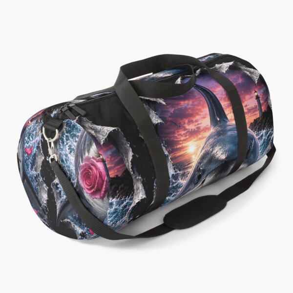 Item preview, 3D Great White Shark Rose Romance designed and sold by AI-Only Creations.