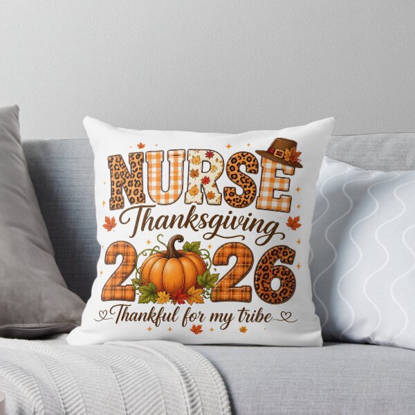 Item preview, Nurse Thanksgiving 2026 Thankful For My Tribe Oversized T-Shirt designed and sold by omar ousalah.
