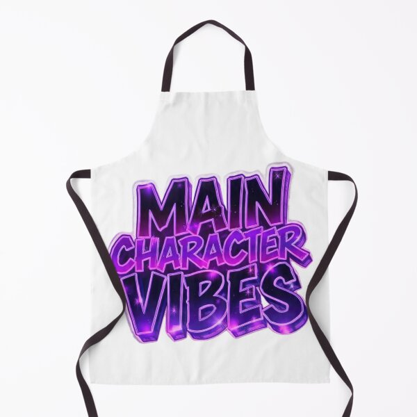 Item preview, Main Character Energy Glowing Typography designed and sold by LC&LCPlatform.