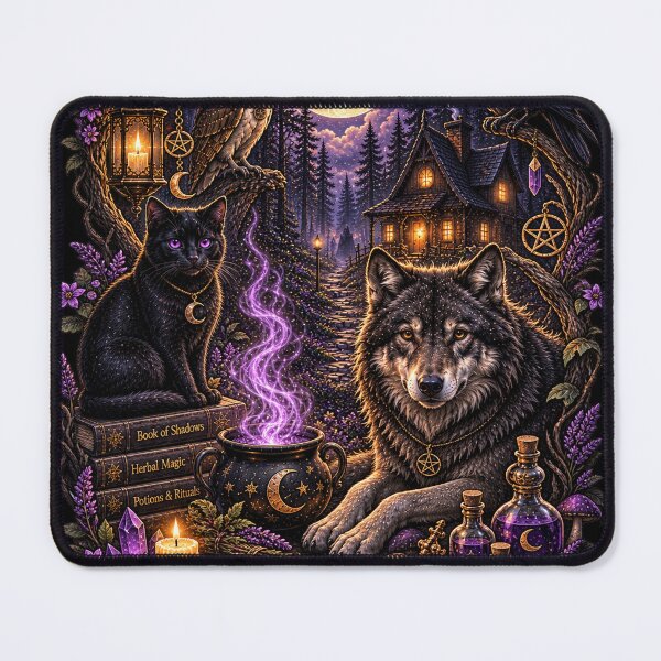 Item preview, Mystic Guardians of the Moonlit Cottage designed and sold by Losthope Creations.