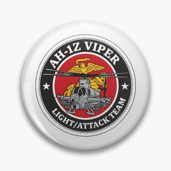 Item preview, US Marine Corps AH-1Z Viper Light/Attack Team Patch designed and sold by CharlieDesings.