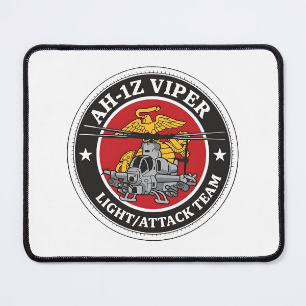 Item preview, US Marine Corps AH-1Z Viper Light/Attack Team Patch designed and sold by CharlieDesings.