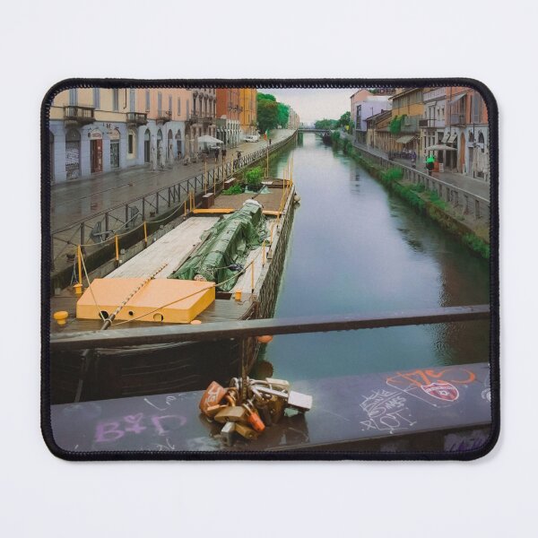 Item preview, Milano Navigli Italy Love Padlocks designed and sold by eleonoraingrid.