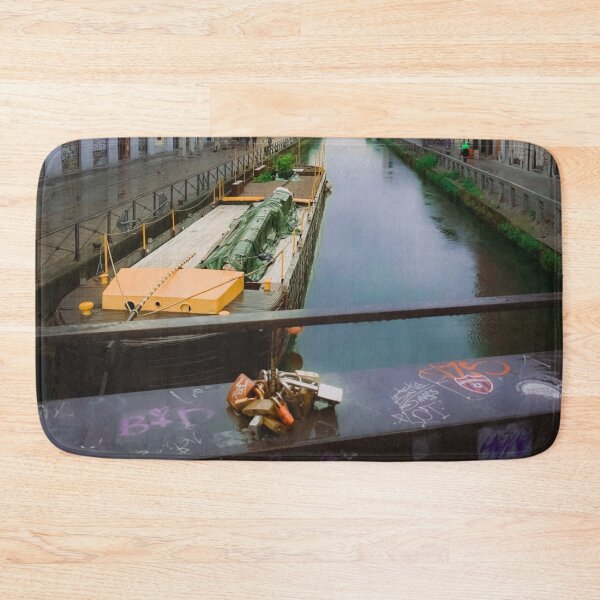 Item preview, Milano Navigli Italy Love Padlocks designed and sold by eleonoraingrid.