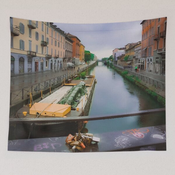 Item preview, Milano Navigli Italy Love Padlocks designed and sold by eleonoraingrid.