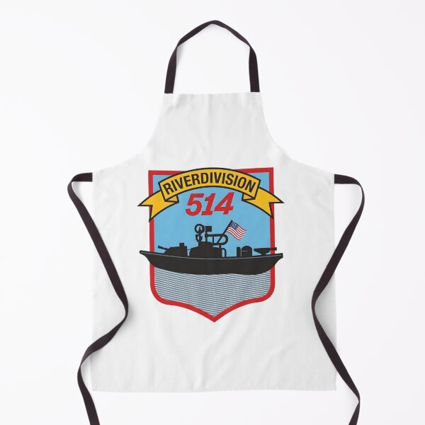 Item preview, US Navy River Division 514 Brown Water Navy Patch designed and sold by CharlieDesings.