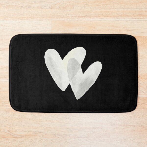 Item preview, Interlocking Watercolor Hearts - Soft Romantic Love Graphic Art | Gray designed and sold by Frohyou.