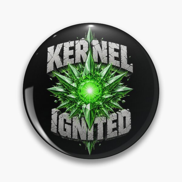 Artikelvorschau, Kernel Ignited – Linux Core Energy Art entworfen und verkauft von DarkCodeLabs1.