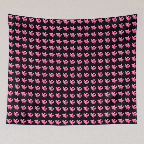 Item preview, Interlocking Watercolor Hearts - Soft Romantic Love Graphic Art | Pink designed and sold by Frohyou.