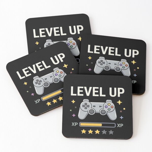Item preview, Level Up — Retro Gaming & Gamer Streetwear Design designed and sold by Tipsy24.