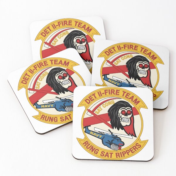 Item preview, US Navy HA(L)-3 Detachment 11 "Rung Sat Rippers" Patch designed and sold by CharlieDesings.