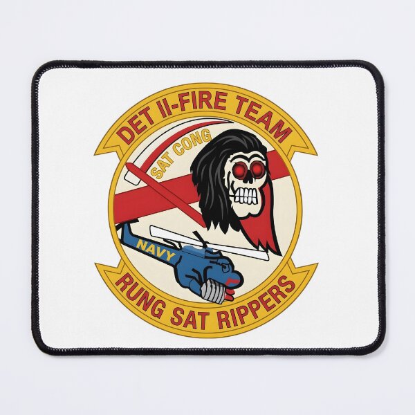 Item preview, US Navy HA(L)-3 Detachment 11 "Rung Sat Rippers" Patch designed and sold by CharlieDesings.