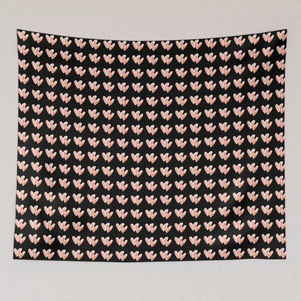 Item preview, Interlocking Watercolor Hearts - Soft Romantic Love Graphic Art | Orange designed and sold by Frohyou.