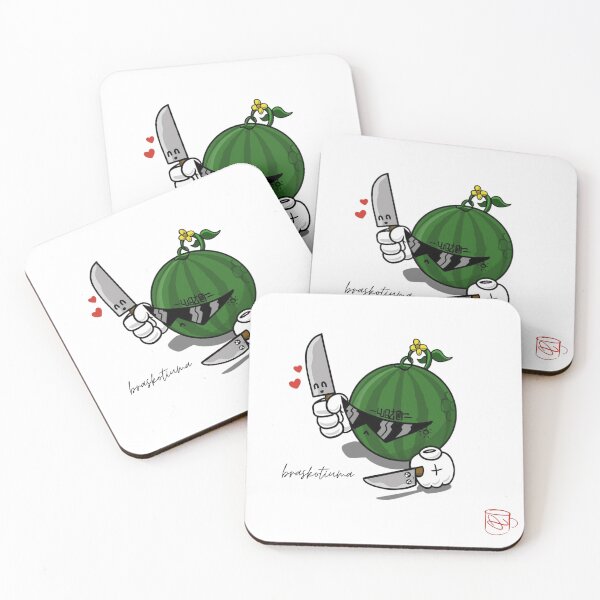 Item preview, Badass Watermelon with Knife designed and sold by Braskotiuma.