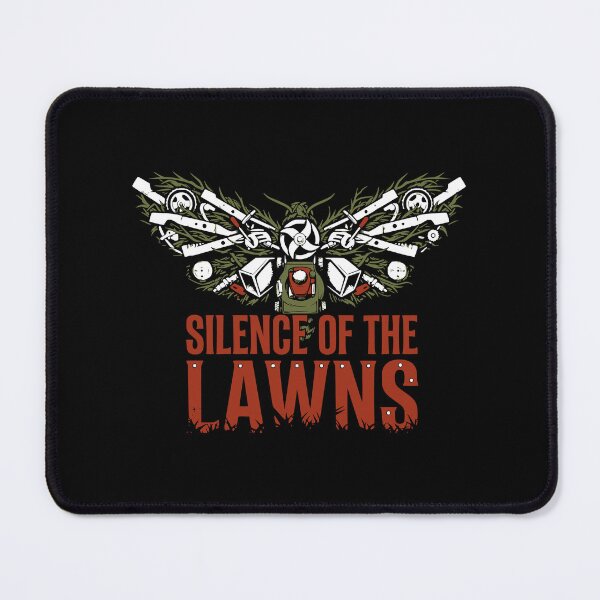 Item preview, Silence Of The Lawns - Lawn Mower Movie Parody designed and sold by AnAzArt.