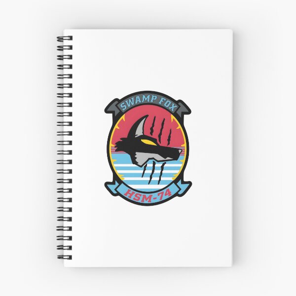 Item preview, US Navy HSM-74 "Swamp Fox" Helicopter Maritime Strike Squadron Patch designed and sold by CharlieDesings.