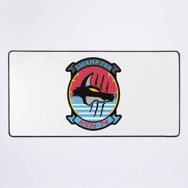 Item preview, US Navy HSM-74 "Swamp Fox" Helicopter Maritime Strike Squadron Patch designed and sold by CharlieDesings.
